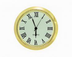 2 inch White Roman Economy Clock Insert